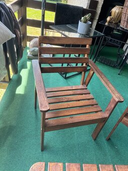 Zahradní nábytek masiv IKEA - 3