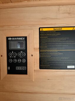 Domácí infrasauna Marimex pro 1–2 osoby – perfektní stav - 3