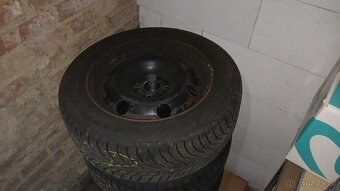 4x plech.disk se zimni pneu Nokian WR Snowproof - 3