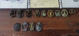 Německo bojové, válečné odznaky. - 3