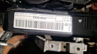 VW skoda motor CXX a CLH a DCX 1,6 CR TDi 158000km - 3