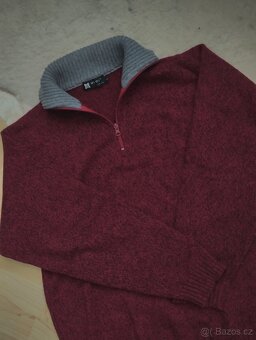 Pánský vlněný svetr vel. L - 3
