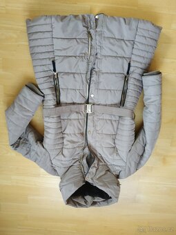 Dámská zimní bunda,kabát vel. 44 - 3