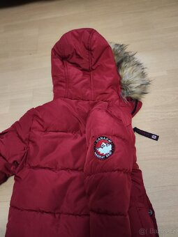 Dětská zimní bunda 92 - 98 péřová - 3