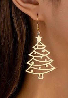 vánoční náušnice - 3