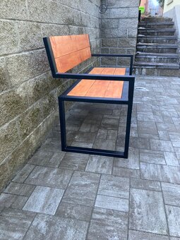 Zahradní lavička - 3