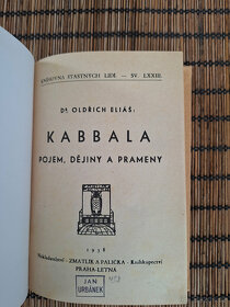 Kabbala -  Eliáš Oldřich 1938 - 3