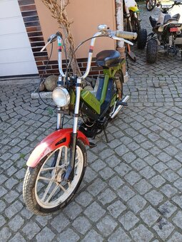 Moped "co dum dal",pojizdny,motor Sachs,cena 4000kc - 3