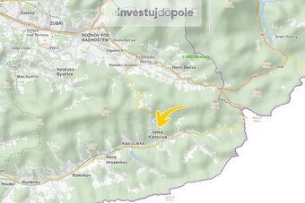 Prodej louky v k.ú. Velké Karlovice - 3