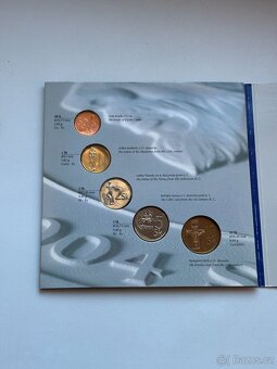 sada BK 2004 UNC slovenské euro mince a euromedaily krásné - 3