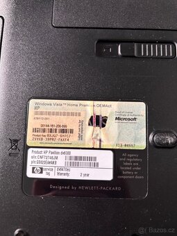 Notebook HP dv6000 - 3