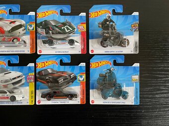 Nové modely HotWheels Nissan Subaru (Cena za vše) - 3