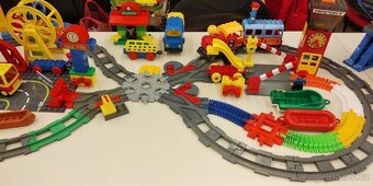 DUPLO vláčky pro nejmenší: koleje,okruh,vagonky,loko,doplňky - 3