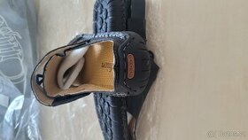 Kozene pantofle sandály - 3