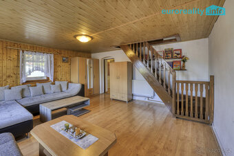 Prodej, rodinný dům 4+kk, 116 m², pozemek, 1361 m², Lazny, S - 3