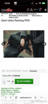 SW Motech brašna rearbag PRO - 3