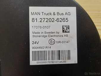 MAN TGA TGX přístrojové desky - 3