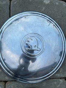 Chromované poklice ŠKODA - 3