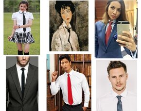 6 unisex kravat kravaty pro různé příležitosti, česká výroba - 3