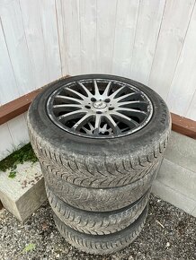 ALU kola r18 + zimní pneu 235/50 r18 - 3
