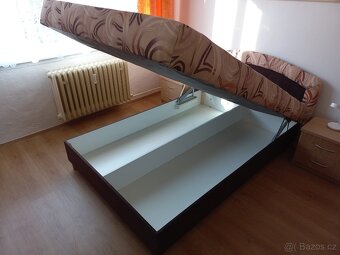 Postel 140 x 200 s úložným prostorem - 3
