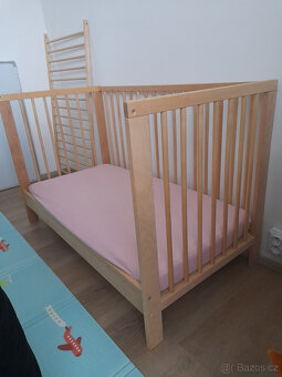 Dětská postýlka Ikea Gulliver, včetně matrace a povlaku - 3