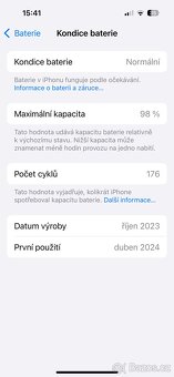 iPhone 15 128GB černá - 3