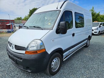 RENAULT MASTER 2.5DCI 2010 L2H2 7MÍST 198TKM - 3