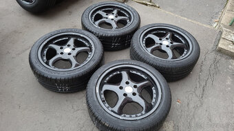 Černá letní ALU 17" 5x112 - Mercedes, Škoda VW, Audi - LEVN - 3