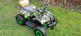 Nová dětská Elektrická čtyřkolka Tori 1200W zelená - 3