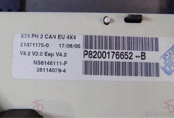 Budíky Renault Kangoo 1 (P8200176652-B) - 3