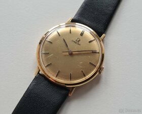 Pánské zlaté náramkové hodinky Omega 18K - 3
