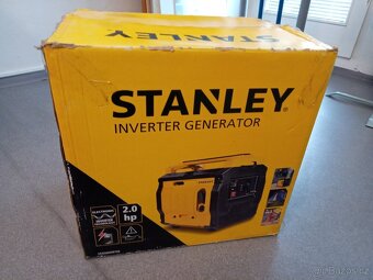 Benzin. generátor Stanley 1200, téměř nový - 3
