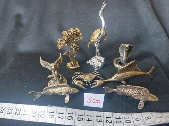 Kovové miniatury, figurky zvířat 2 - 3