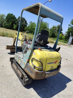 Minibagr Yanmar B15. 2x lyžica. - 3