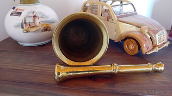 Prodám starý mohutný mosazný hmoždíř - 3