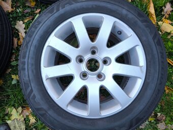 PRODÁM 4× ALU disky s letními pneu 195/65 R15 91V – NEXEN - 3