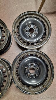 4 ks Plechové disky 6Jx15 H2 ET45 5x112 (Octavia II) - 3