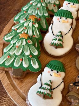 Vánoční zdobené perníčky - 3