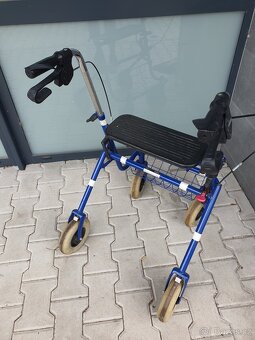 PROFI chodítko DMA  inv. čtyřkolové pro seniory - 3