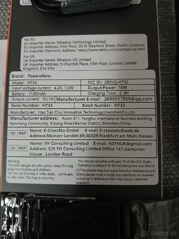 Chytré hodinky 1100mAh kovový a silikonový pásek - 3