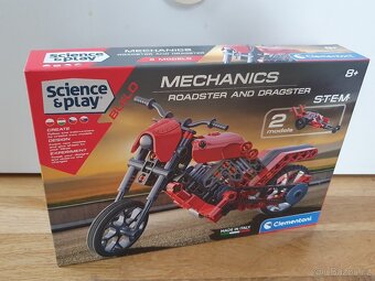 Clementoni Mechanická laboratoř Roadster a Dragster 2v1 - 3