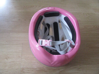 CYKLISTICKÁ HELMA, růžová, vel. M - 3