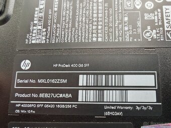 HP ProDesk 400 G6 16GB RAM, 512GB SSD - 3