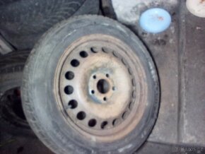Prodám zimní pneumatiky s disky opel astra H - 3