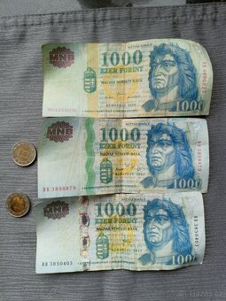 Prodej 1000 forintů bankovka milenium - 3