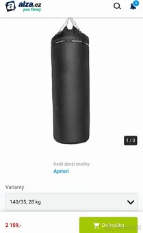 Boxovaci pytel Apriori 140x35 cm 28kg - 3