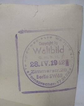 Pressefoto pilota nemeckéj armády Luftwaffe - 3