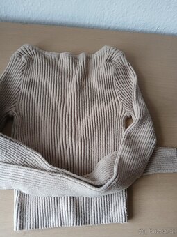 Hnědý cropp top - 3