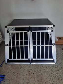 Přepravní klec pro psy do auta - 3